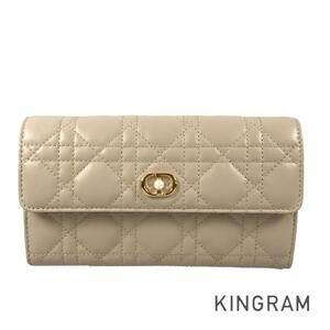 Dior Jolie Leather Long Wallet Flap Cover